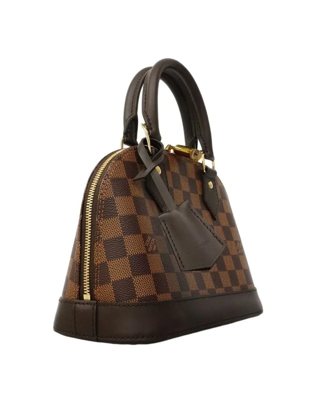 Louis Vuitton Handbag Damier Alma BB Ebene 2-Way